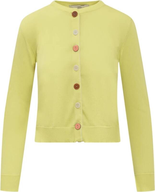 Jucca Gebreide kleding Yellow Dames