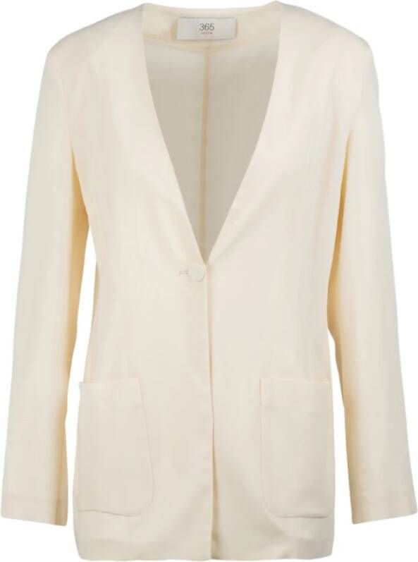 Jucca JC J3513100 Blazerjas 1 White Dames