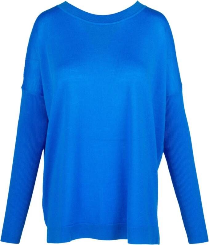 Jucca Long Sleeve Tops Blauw Dames