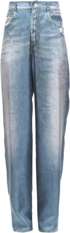 Jucca Loose-fit Jeans Blauw Dames