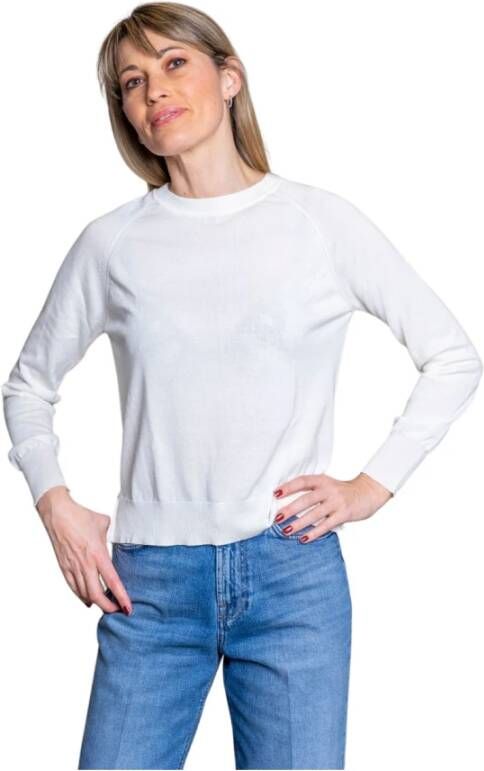 Jucca Ronde hals gekweek White Dames