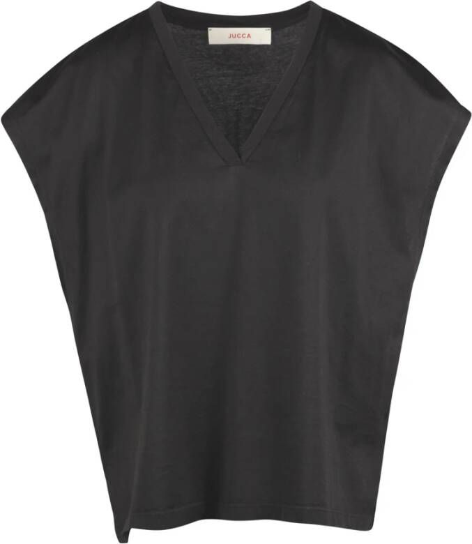 Jucca Sleeveless Tops Zwart Dames