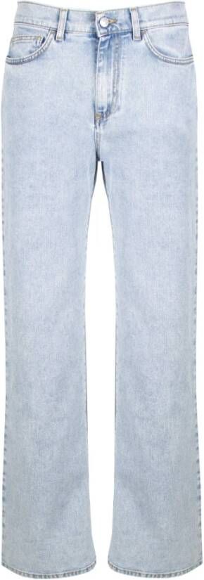 Jucca Straight Jeans Blauw Dames