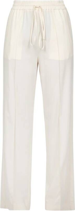Jucca Straight Trousers White Dames