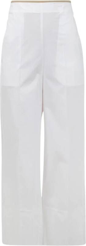 Jucca Straight Trousers Wit