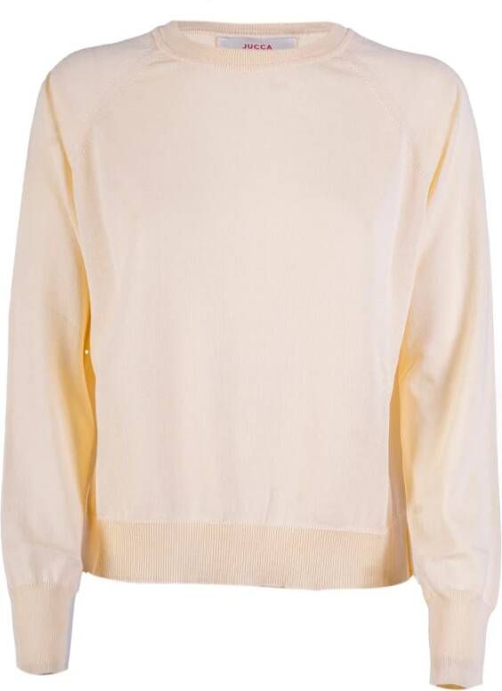 Jucca Trui met ronde hals Beige Dames
