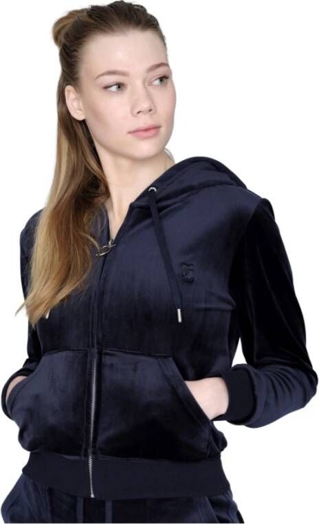 Juicy Couture Klassieke Robertson Hoodie Blauw Dames