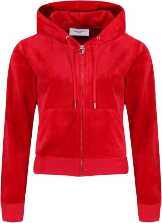 Juicy Couture Klassieke Zip Hoodie Rood Dames