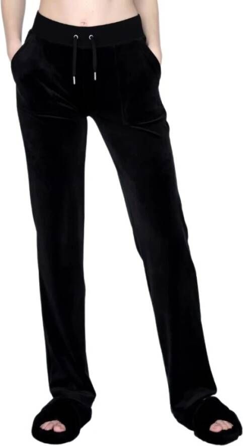 Juicy Couture Rechte broek Zwart Dames
