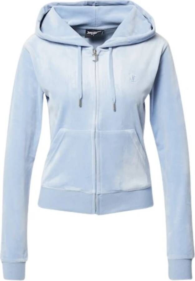 Juicy Couture Robbertson Zip hoodie Blauw Dames