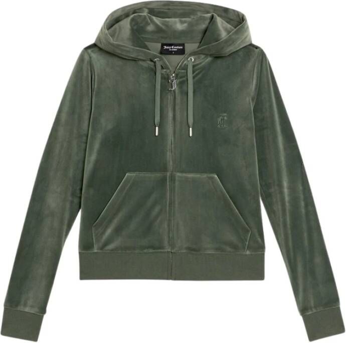 Juicy Couture Robertson Hoodie Stijlvol en Comfortabel Groen Dames