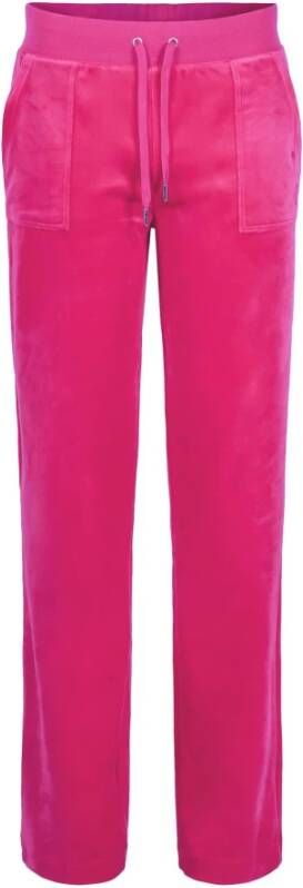 Juicy Couture Rosa Classic Velour Bootcut Sweatpants Roze Dames