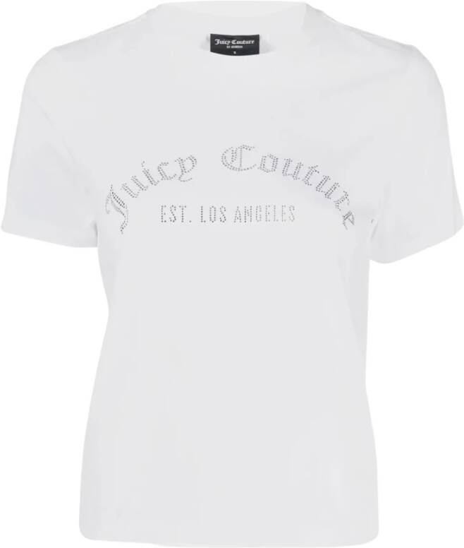 Juicy Couture Katoenen T-shirt White Dames