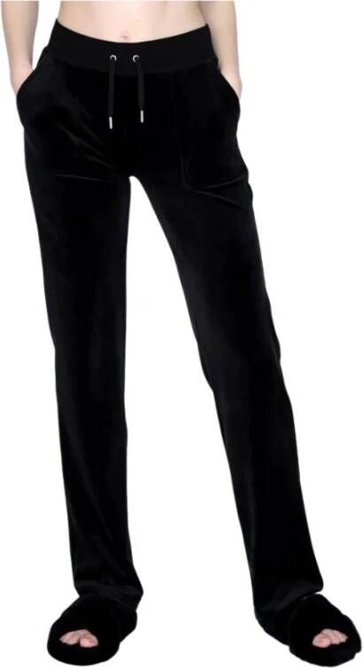 Juicy Couture Velour Del Ray Sweatpants Zwart Dames