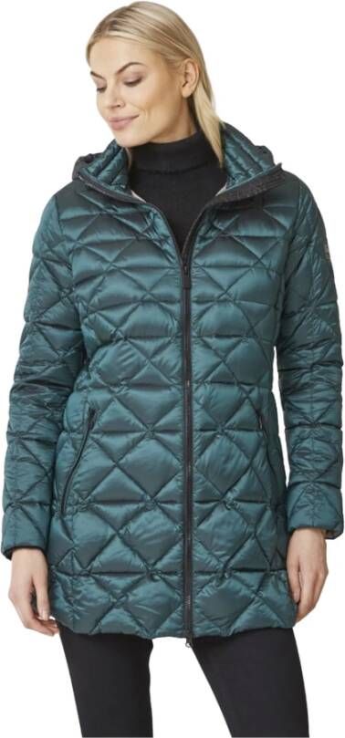 Junge Down Jackets Groen Dames