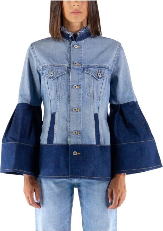 Junya Watanabe Denim Jackets Blauw Dames