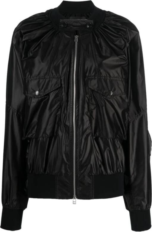 Junya Watanabe Leather Jackets Zwart Dames