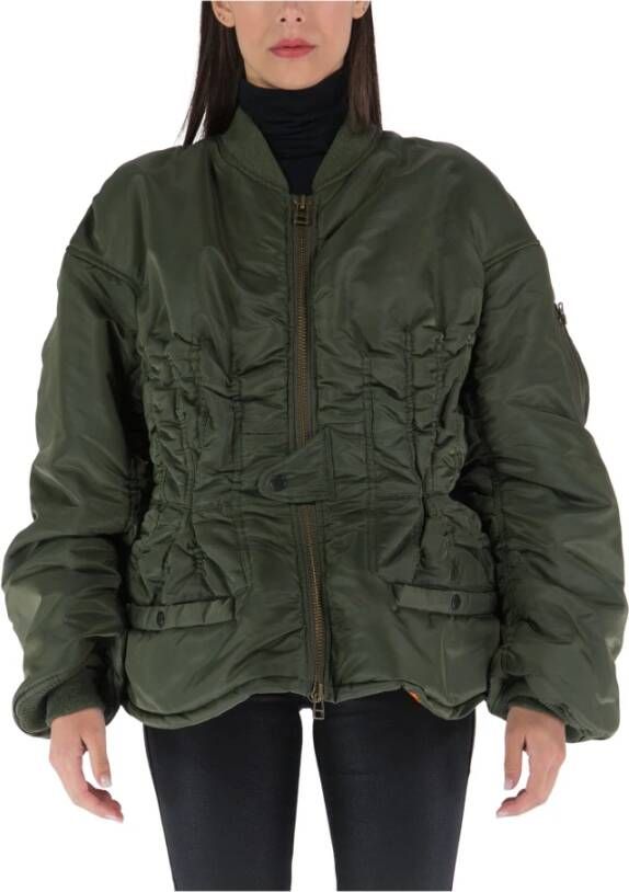 Junya Watanabe Light Jackets Groen Dames