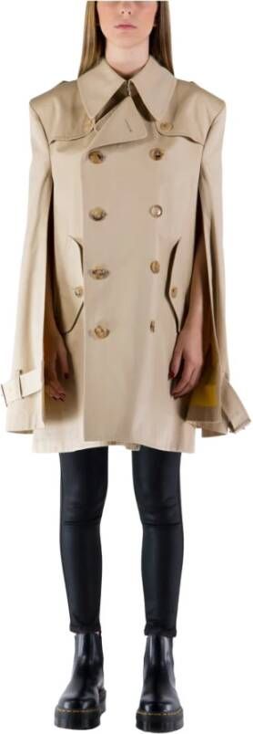 Junya Watanabe Met dubbele rijs Beige Dames