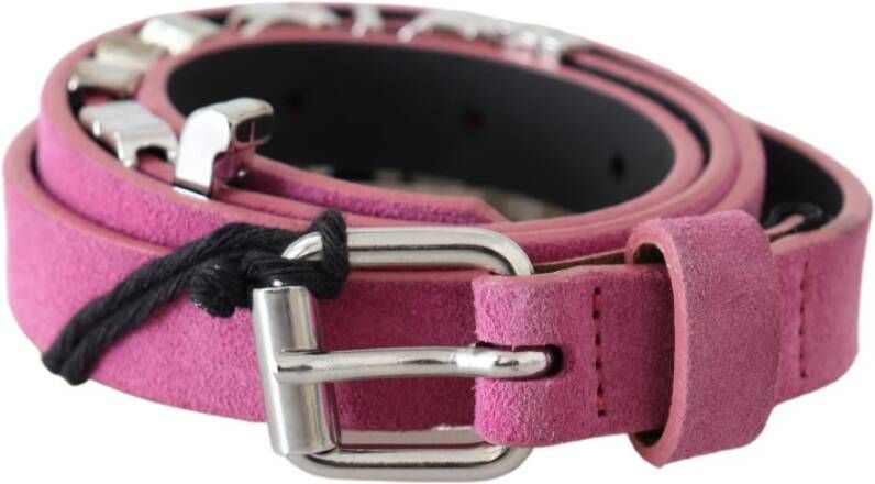 Just Cavalli Belts Pink Dames