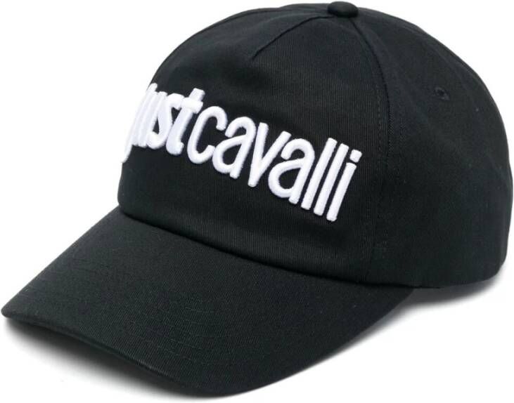 Just Cavalli Cap Logo Embroidery 3D Up Zwart Heren