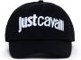 Just Cavalli Cap Logo Embroidery 3D Up Black Heren - Thumbnail 1