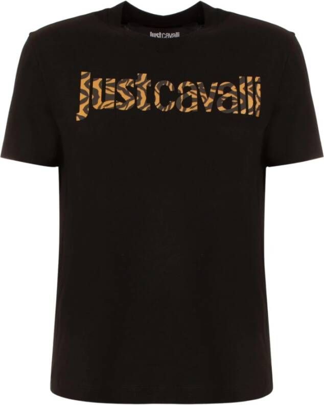 Just Cavalli Gewoon Cavalli T-shirt Zwart Dames