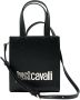Just Cavalli Shoppers Range B Metal Lettering Sketch 1 Bags in zwart - Thumbnail 1