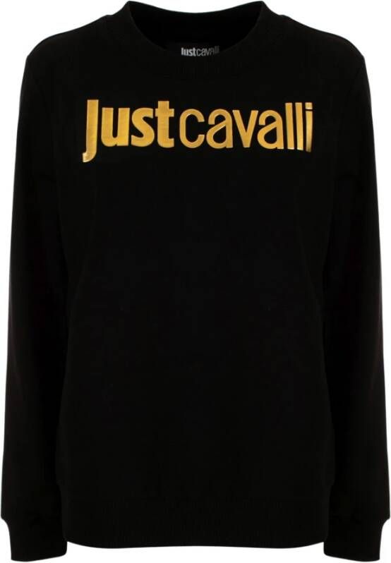 Just Cavalli hoodie Zwart Dames