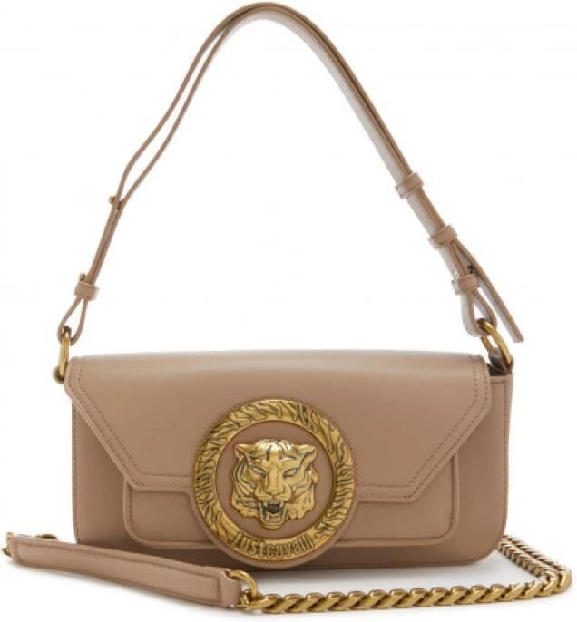 Just Cavalli Stijlvolle Dames Schoudertas van Synthetisch Leer Brown Dames - Foto 2