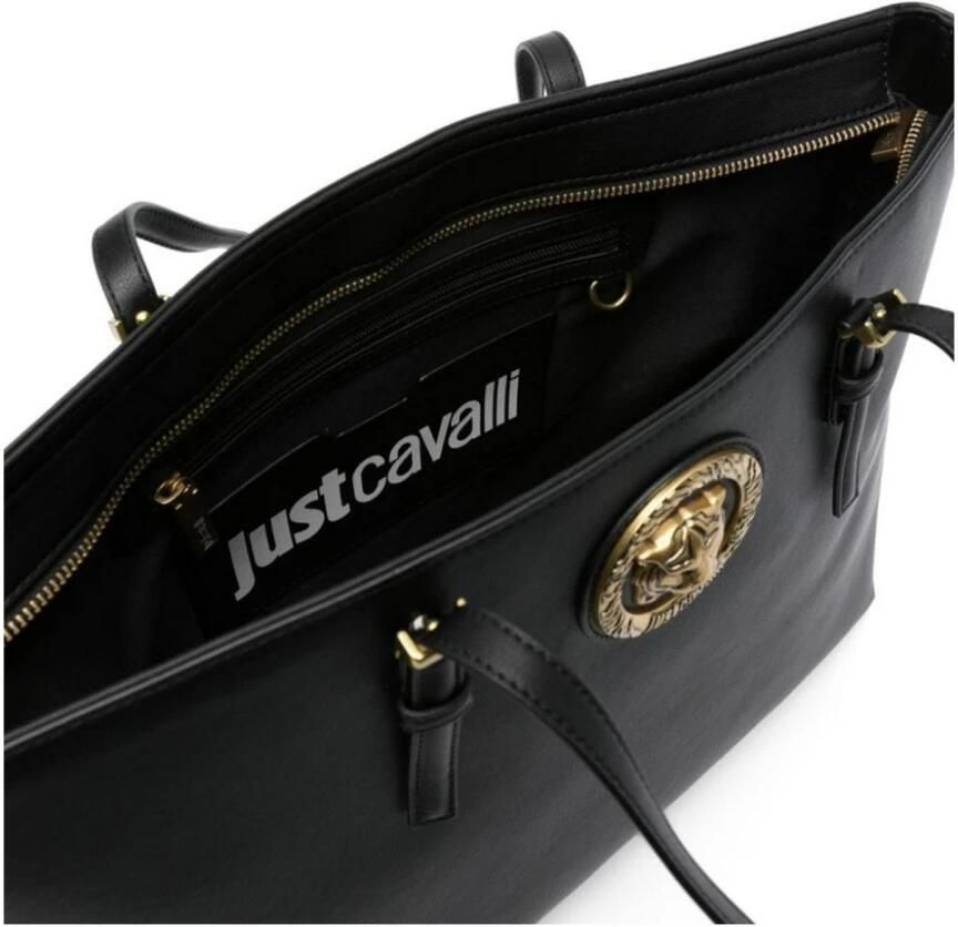 Just Cavalli Shoppers Range A Icon Bag Sketch 9 Bags in zwart - Foto 3