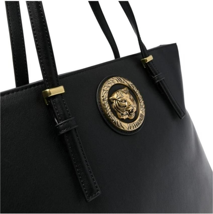Just Cavalli Shoppers Range A Icon Bag Sketch 9 Bags in zwart - Foto 2