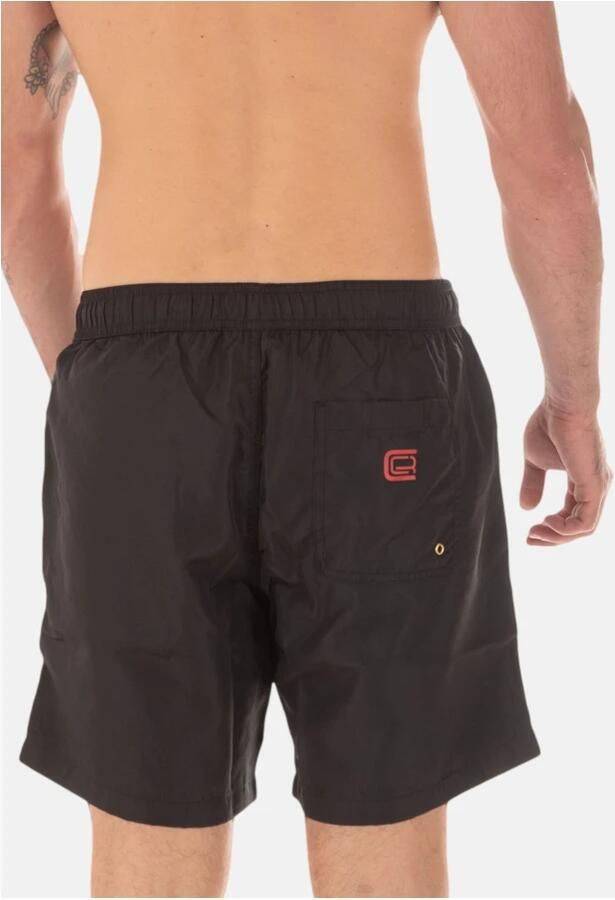 Cavalli Class Logo Print Zwembroek Zwart Black Heren - Foto 4