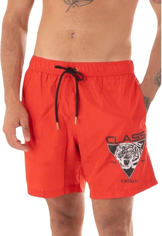 Cavalli Class Boxer Style Herenzwemkleding Red Heren - Foto 4