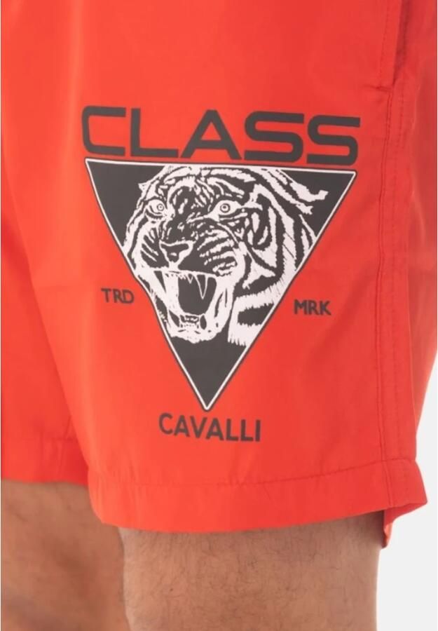 Cavalli Class Boxer Style Herenzwemkleding Red Heren