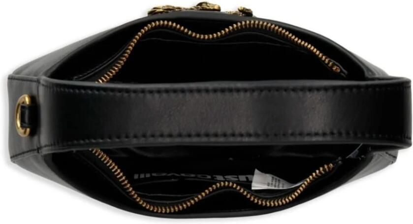 Just Cavalli Metalen Lettering Dames Tas Range Black Dames - Foto 3