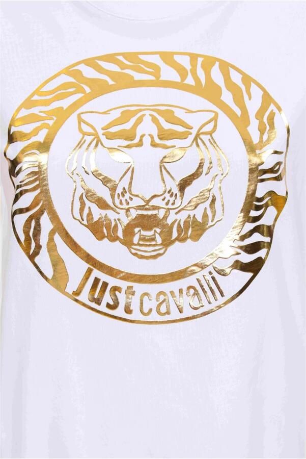 Roberto Cavalli Stijlvolle T-shirts en Polos Collectie White Dames - Foto 2