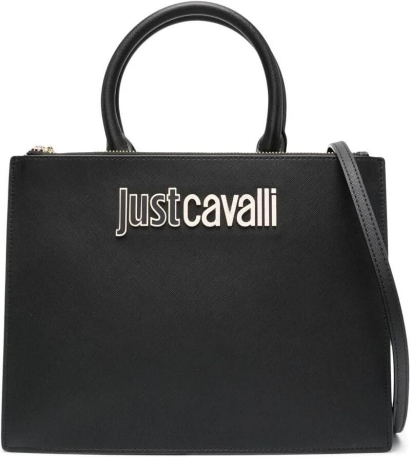 Just Cavalli Totes Range B Metal Lettering Sketch 4 Bags in zwart - Foto 4