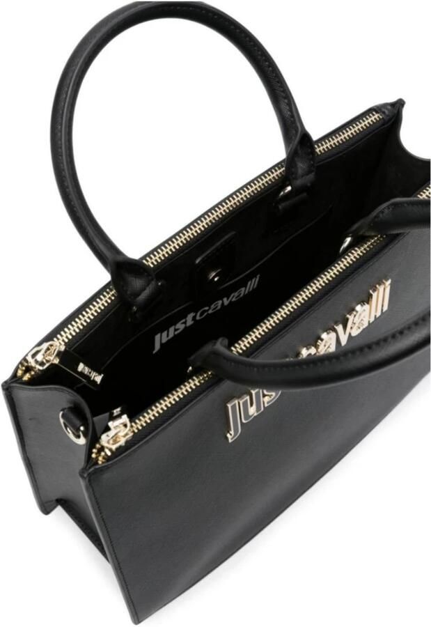 Just Cavalli Totes Range B Metal Lettering Sketch 4 Bags in zwart - Foto 8
