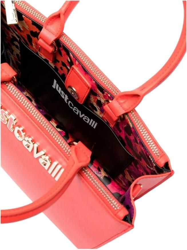 Just Cavalli Rode Dameshandtas Rechthoekige Vorm Red Dames - Foto 2