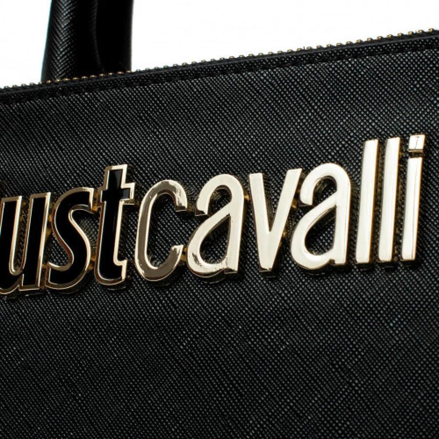 Just Cavalli Totes Range B Metal Lettering Sketch 4 Bags in zwart - Foto 2