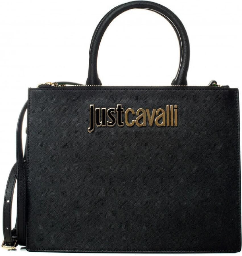 Just Cavalli Totes Range B Metal Lettering Sketch 4 Bags in zwart - Foto 3