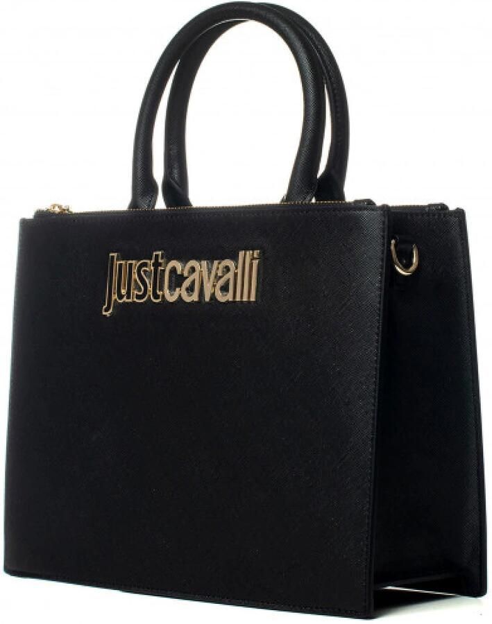 Just Cavalli Totes Range B Metal Lettering Sketch 4 Bags in zwart - Foto 6