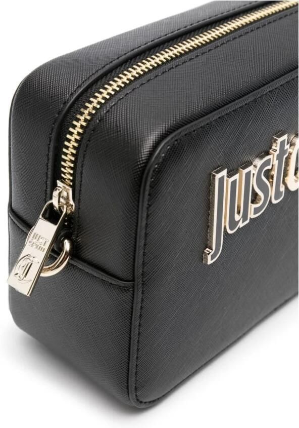 Just Cavalli Zwarte schoudertas voor vrouwen Black Dames - Foto 4