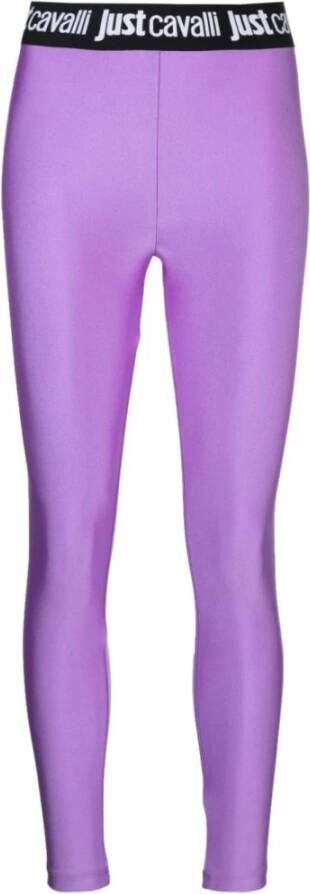 Just Cavalli Paarse Broek voor Vrouwen Purple Dames