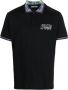 Just Cavalli Polo Shirt met Bloemenkraag Black Heren - Thumbnail 1