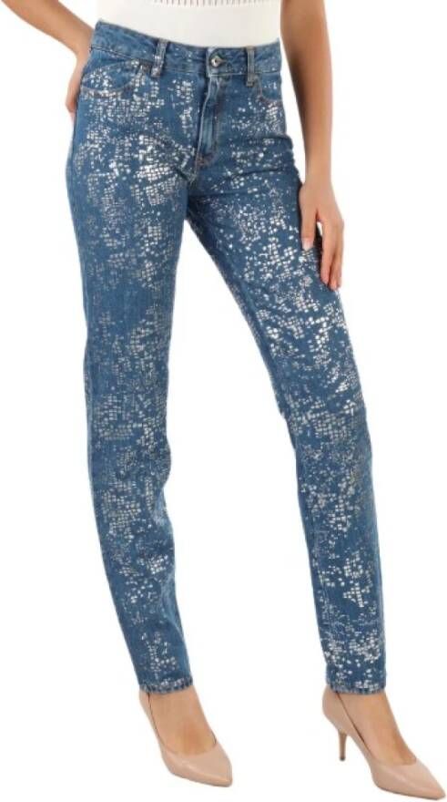 Just Cavalli Skinny Jeans Blauw Dames