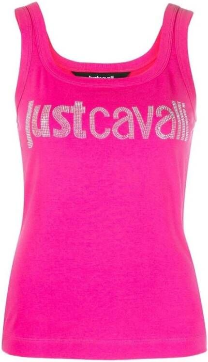 Just Cavalli Sleeveless Tops Roze Dames