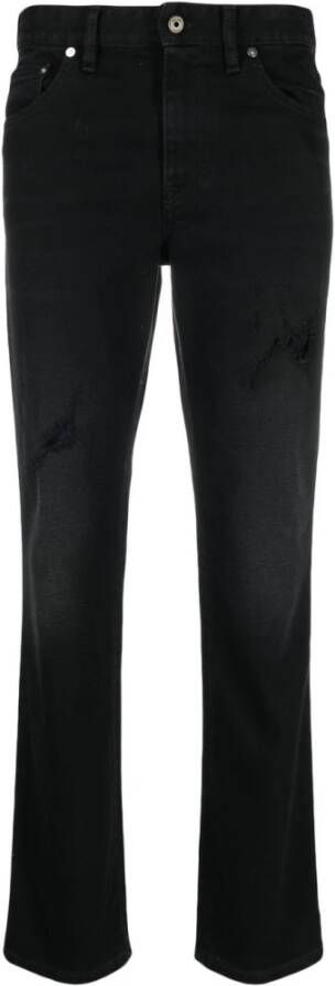 Just Cavalli Zwarte high-rise straight-leg jeans Black Dames