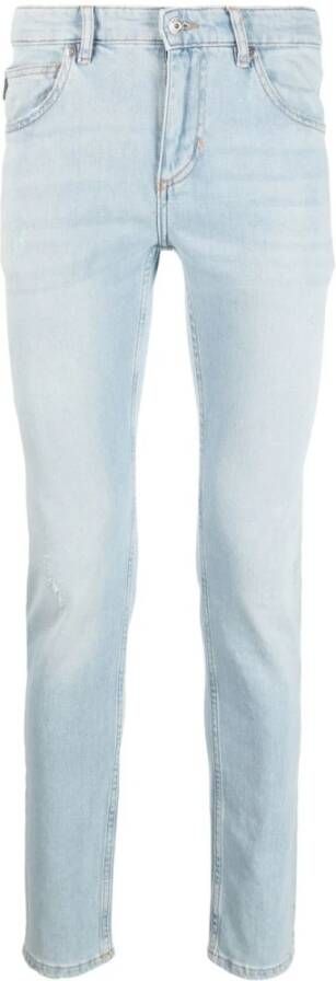 Just Cavalli Slim-fit Jeans Blauw Heren